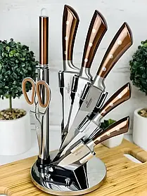 Набір кухонних ножів Bohmann BH 6030 wood — MegaLavka