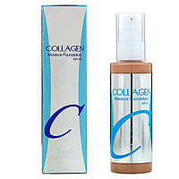 Зволожуючий тональний крем з колагеном Enough Collagen Moisture Foundation SPF15, №21 natural beige, 100 ml