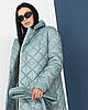 Жіноче стегане пальто демісезон 40-54 стегане пальто жіноче, фото 6