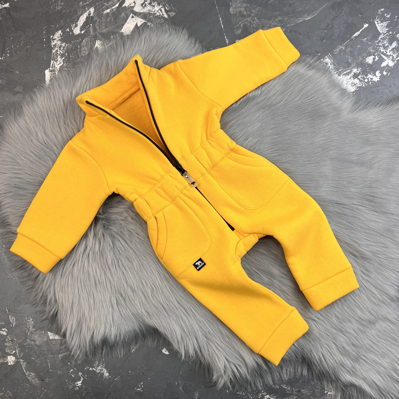 Ромпер на флісі BEWARM Olimpik Bumblebee, фото 1