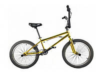Трюковый велосипед Crosser BMX 20 Золотой