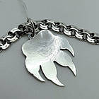 Комплект срібний ланцюжок з кулоном Оберiг Печатка Велеса 925 проба, фото 6