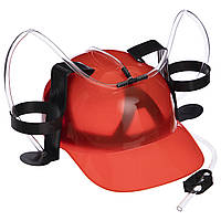 Алко каска Drinking Hat GB022 с подставкой под банки (пивной шлем)