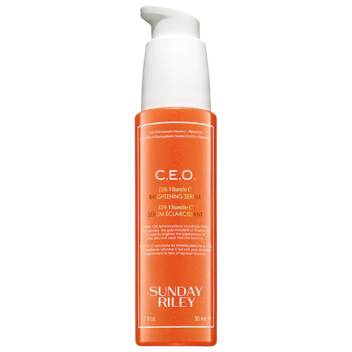 Освітлююча сироватка з вітаміном C SUNDAY RILEY C. E. O. 15% Vitamin C Brightening Serum 50 мл