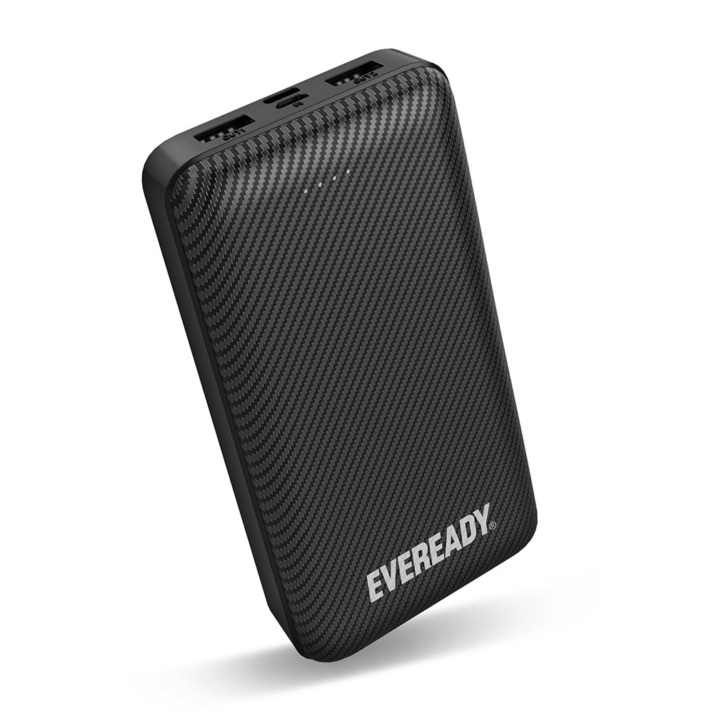 УМБ Power Bank (зовнішній акумулятор) EVEREADY PX20B 20000 мАг Чорний (PX20B)