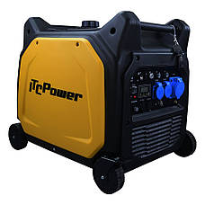Генератор бензиновий інверторний ITC Power GG65EI 6/6.5 кВт Чорний/ Жовтий, фото 4