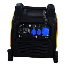 Генератор бензиновий інверторний ITC Power GG65EI 6/6.5 кВт Чорний/ Жовтий, фото 5