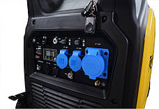 Генератор бензиновий інверторний ITC Power GG65EI 6/6.5 кВт Чорний/ Жовтий, фото 6