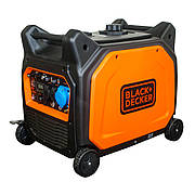 Генератор бензиновий інверторний BLACK&DECKER BXGNi6500E 6/6.5 кВт Чорний/ Помаранчевий