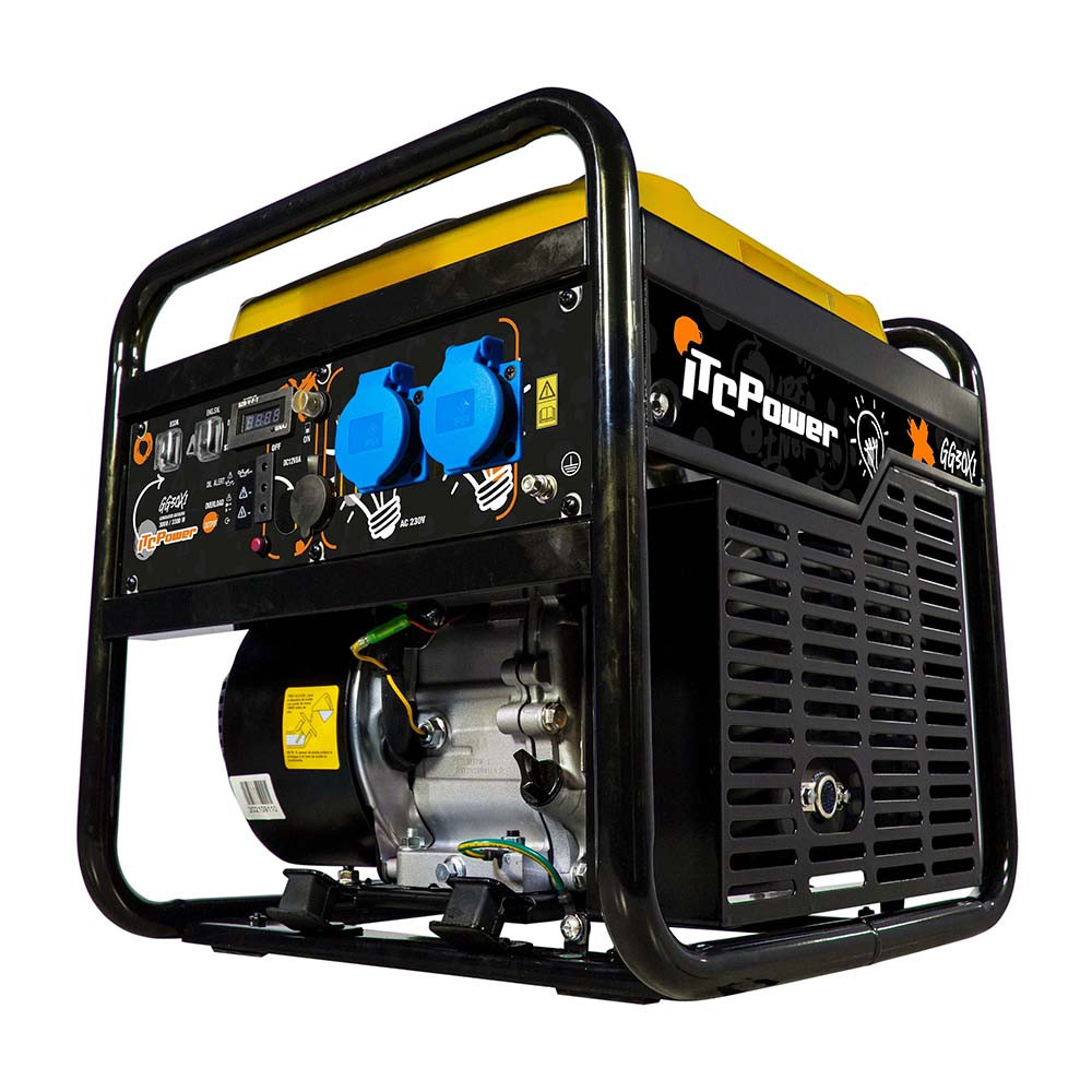 Генератор бензиновий інверторний ITC Power GG30Xi 3 кВт Чорний/ Жовтий