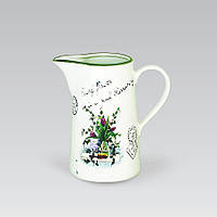 Глечик керамічний Maestro Польова фантазія MR-20065-55, 1 л, для води, молока, напоїв