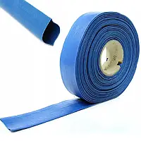 Рукав фекальный синий 50 м. 50 мм для дренажно-фекального насоса, шланг напорный 2 дюйма для канализации.