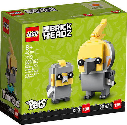 Lego BrickHeadz Австралійський папужка 40481