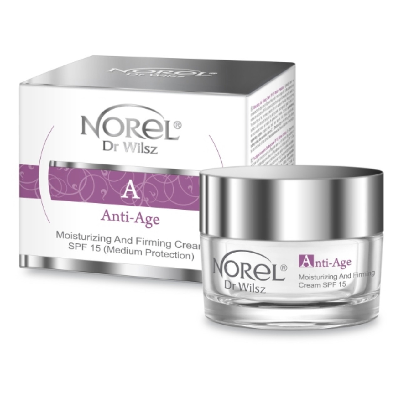 ANTI-AGE - MOISTURIZING AND FIRMING CREAM SPF-15 - Зволожуючий і зміцнюючий крем з SPF 15 для зрілої шкіри, яка потребує живлення