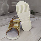 Антиарусні ортопедичні босоніжки для лікування клишоногості Ортофут Ortofoot 110AV Varus рудий розмір 17-23,5см, фото 6