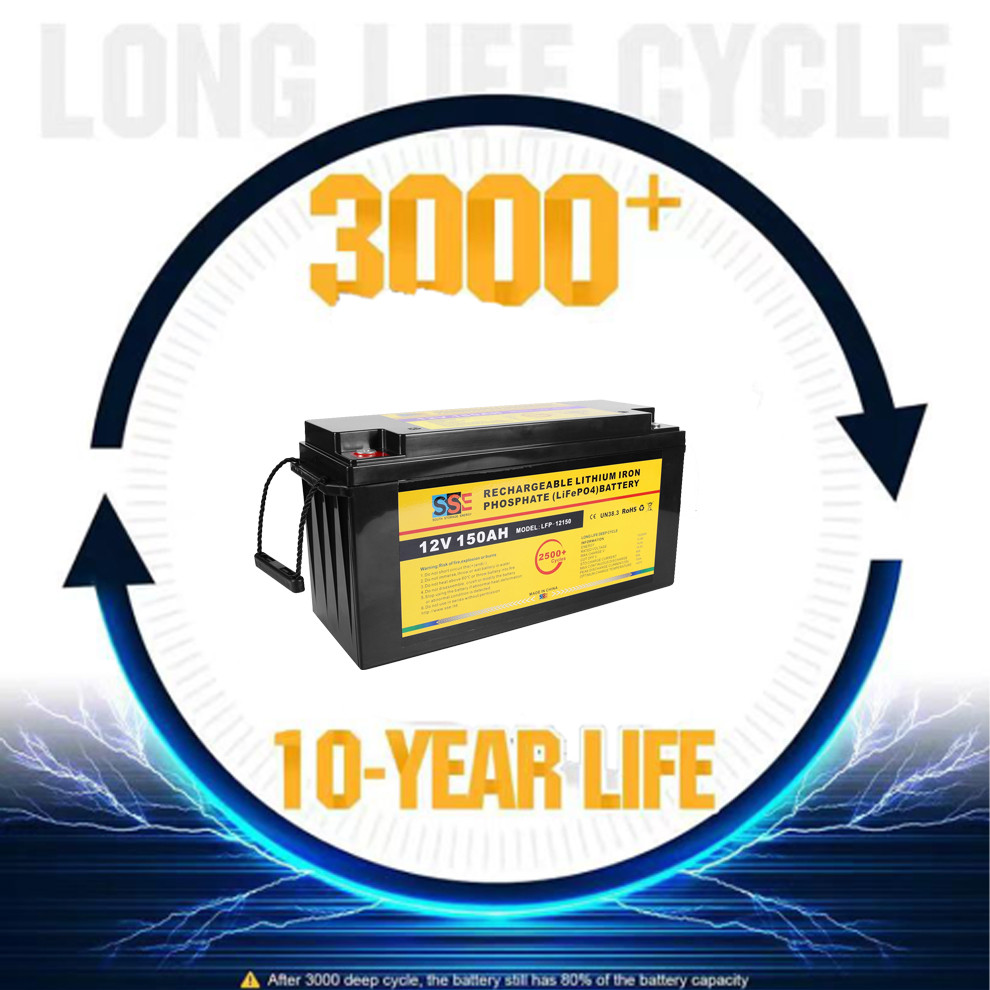 Акумулятор SSE LiFePo4 12.8V 150Ah (SD12150)