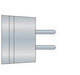 LED лампа GU10 220VAC  MR16 5W(550lm) 3000K  EUROLAMP Chrome, фото 3