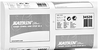 Бумажные полотенца Katrin Plus One Stop M2 W-сложение (One Stop) в листах белые (cellulose)