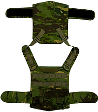 Бронежилет ігровий Army камуфляж Мультикам Тропік, фото 2