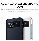 Оригінальний чохол Samsung S View Wallet Cover White для Galaxy A51 SM-A515, фото 5