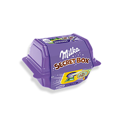 Шоколадний набір Milka Secret Box з іграшкою та шоколадними монетками Німеччина