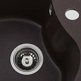 Кухонна мийка Platinum TURAS 480 мокко матова, фото 2