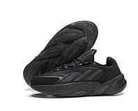 Мужские кроссовки Adidas Ozelia Black обувь Адидас Озелиа черные текстильные весна осень 41