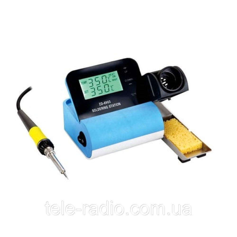 Паяльна станція цифрова ZD-8903 24V/40 Ватт (6 тиснути 900М у комплекті), фото 1