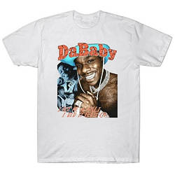 Футболка біла DaBaby ''I Got Me A Milli'' Vintage Look Tee XS