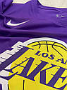 Лонгслів тренувальний Лос dorte Лейкерс Nike Los Angeles Lakers, фото 2