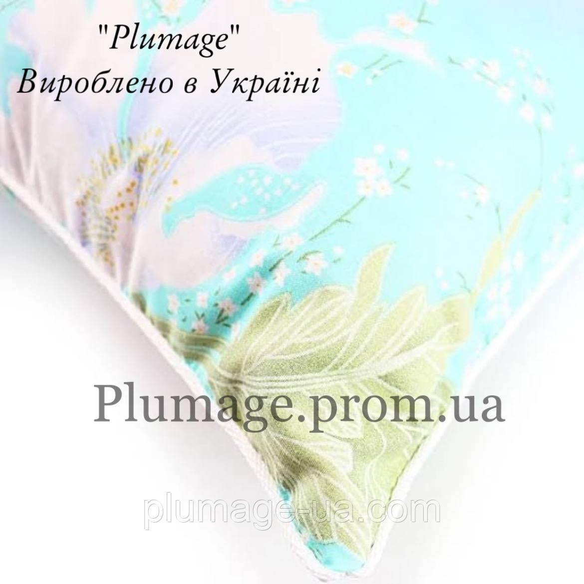 Подушка пухоперьяная 50х70 (10% пуха, 90% пера) - фото 1 - id-p1764384996