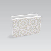 Серветниця керамічна Maestro Pattern MR-20033-44, настільна підставка для серветок