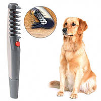 Расческа для шерсти Кnot out electric pet grooming comb WN-34 GRI