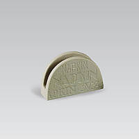 Серветниця керамічна Maestro Stone MR-20028-44, настільна підставка для серветок