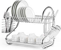 Органайзер для сушки посуды и кухонных приборов Wet Dish Organiser 8051S ART-0448 GRI