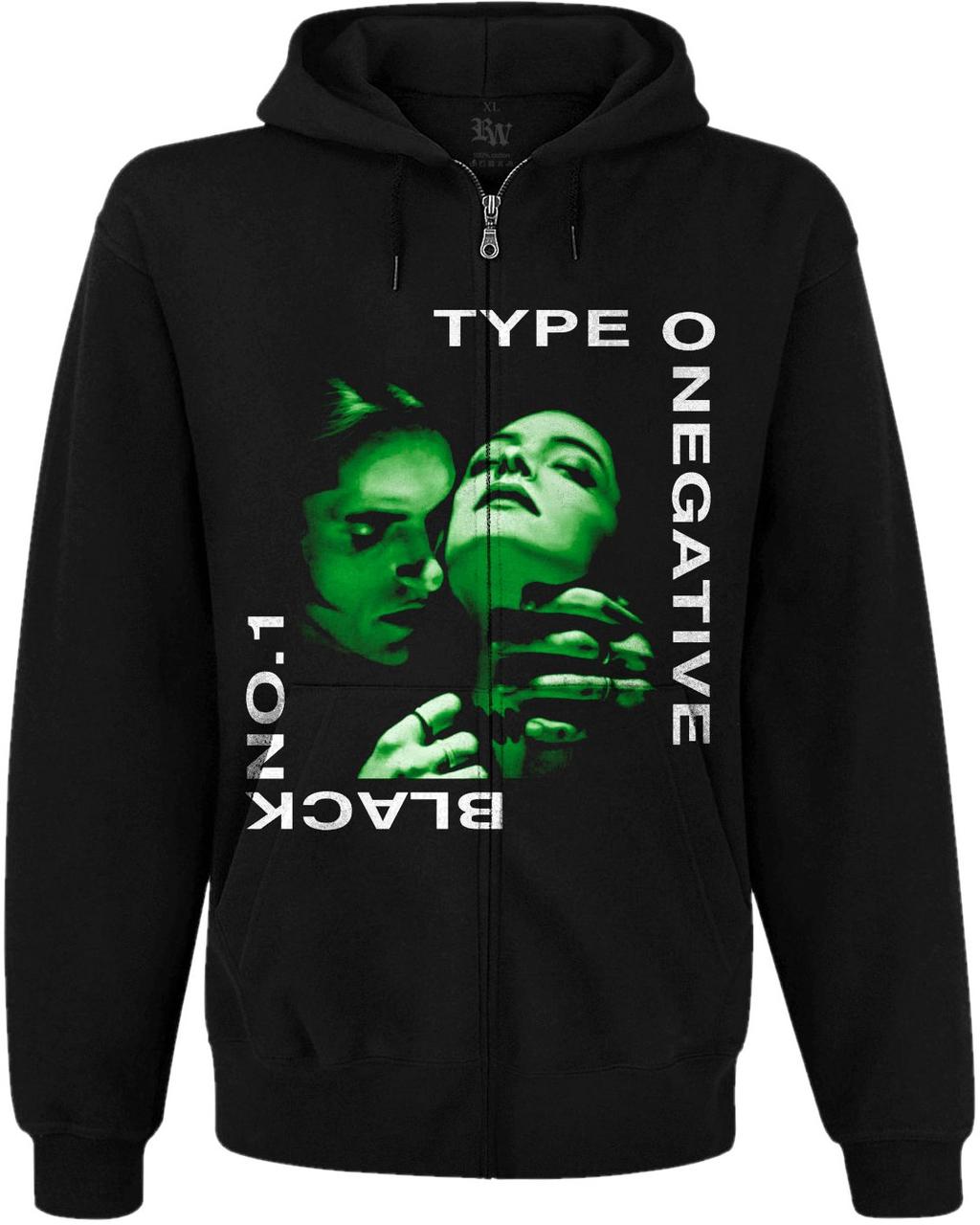 Худі Type O Negative "Black No.1" на блискавці, Розмір L