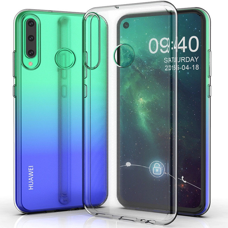 TPU чохол Epic Transparent 1,5mm для Huawei P40 Lite E / Y7p (2020) Безбарвний (прозорий), фото 1