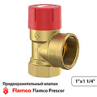 Предохранительный клапан 5 бар Flamco Prescor 1" х 1 1/4" (27049)