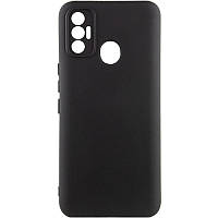 Уцінка Чохол Silicone Cover Lakshmi Full Camera (A) для TECNO Spark 7 Дефект упаковки / Чорний / Black