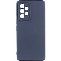 Чохол TPU GETMAN Liquid Silk Full Camera для Samsung Galaxy A53 5G Синій / Midnight Blue