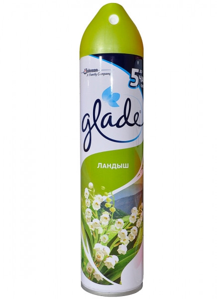 Освіжувач повітря-аерозоль "Glade" 300мл Конвалія