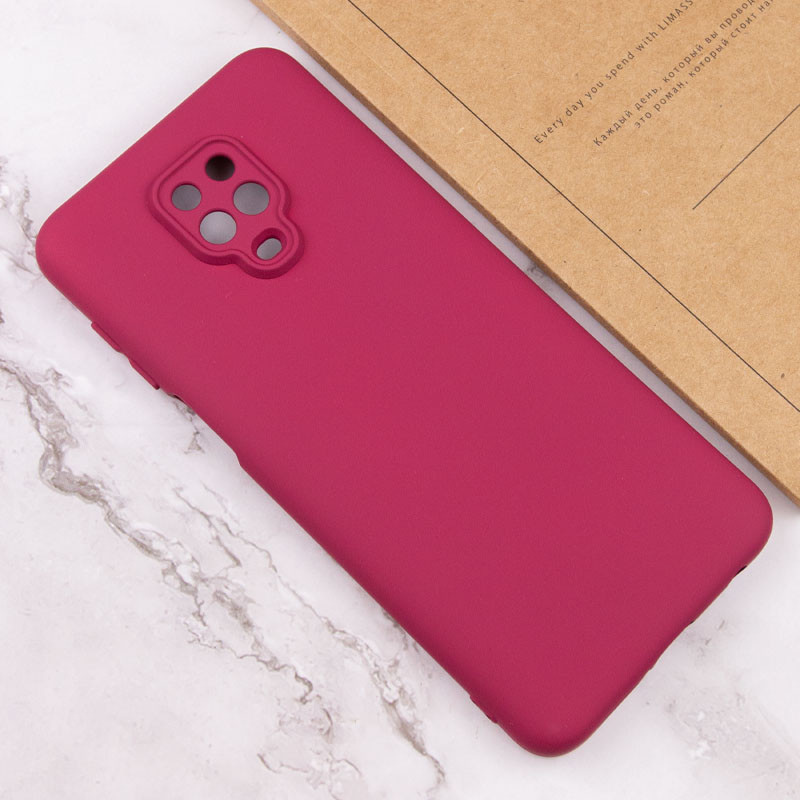 Уцінка Чохол Silicone Cover Lakshmi Full Camera (A) для Xiaomi Redmi Note 9s / Note 9 Pro /9 Pro Max Дефект Дефект упаковки / Бордовий / Marsala - фото 4 - id-p1764397421