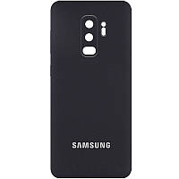 Чохол Silicone Cover Full Camera (AA) для Samsung Galaxy S9+ Чорний / Black