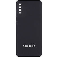 Чохол Silicone Cover Full Camera (AA) для Samsung Galaxy A50 (A505F) / A50s / A30s Чорний / Black