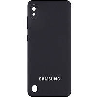 Чохол Silicone Cover Full Camera (AA) для Samsung Galaxy A10 (A105F) Чорний / Black