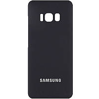 Чохол Silicone Cover Full Camera (AA) для Samsung G950 Galaxy S8 Чорний / Black