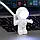 USB LED світильник для ноутбука, повербанка, ПК "Космонавт" Білий USB LED лампочка, фото 10