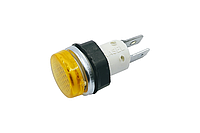 Лампочка індикаторна (сигнальна арматура) №5 Rasel, 250 В (жовта)
