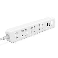 Удлинитель Xiaomi Power Strip (3xUSB/3xSocket) Черный