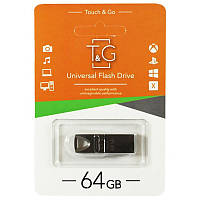 Флеш-драйв 3.0 USB Flash Drive T&G 117 Metal Series 64GB Чорний